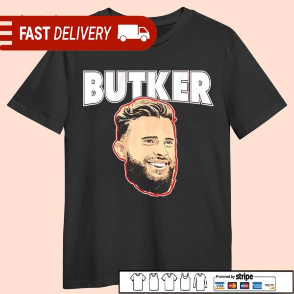 Harrison Butker swag head Kansas City Chiefs kicker shirt - available at - rugbyfanstore.com