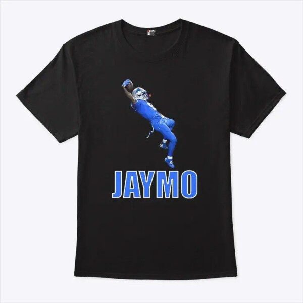 Jameson Williams Jaymo Detroit Lions T Shirt - available at - rugbyfanstore.com