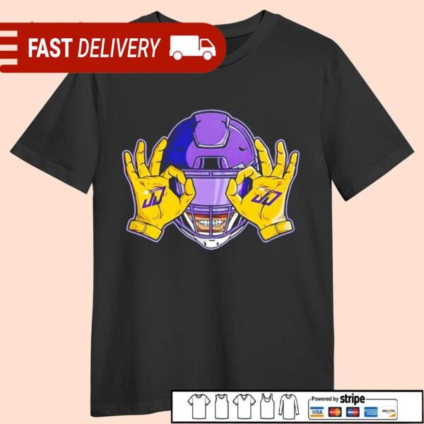 Justin Jefferson Griddy Minnesota Vikings shirt - available at - rugbyfanstore.com