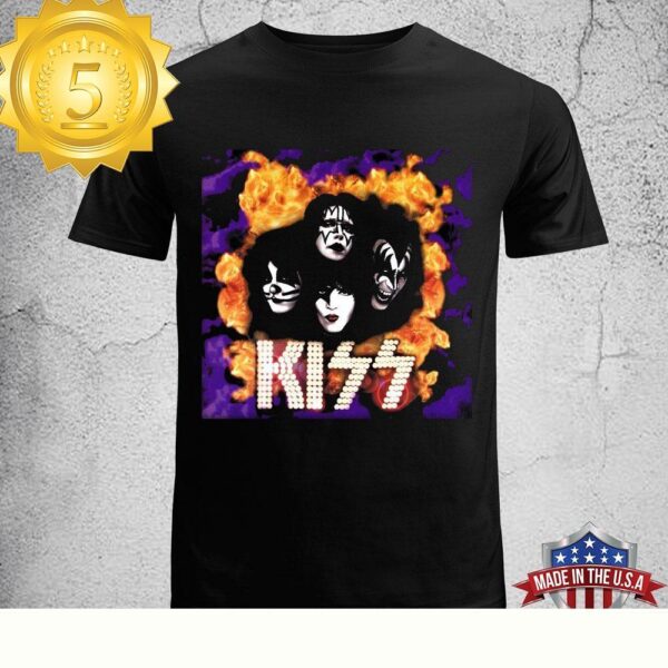 Kiss 1996-97 Alive Worldwide Reunion Tour 2024 Unisex T-Shirt - available at - rugbyfanstore.com