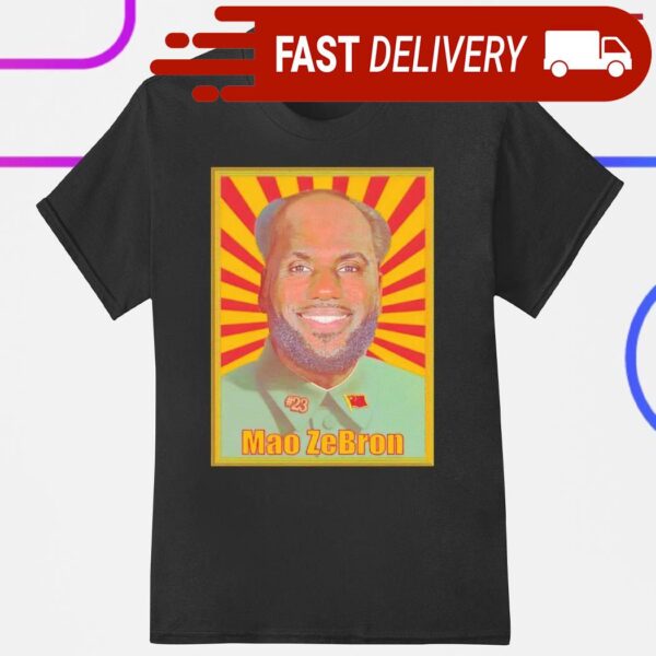 Lebron James Mao ZeBron meme shirt - available at - rugbyfanstore.com