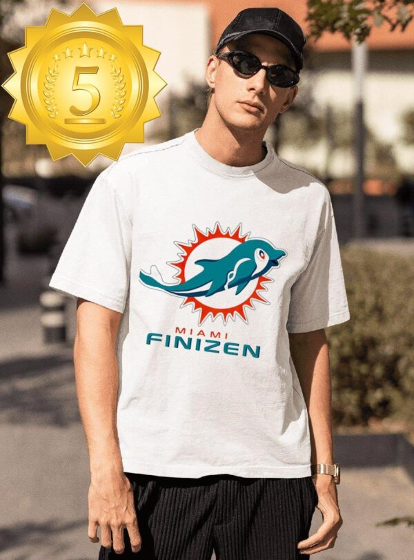 Miami Dolphins Finizen Pokemon football logo shirt - available at - rugbyfanstore.com