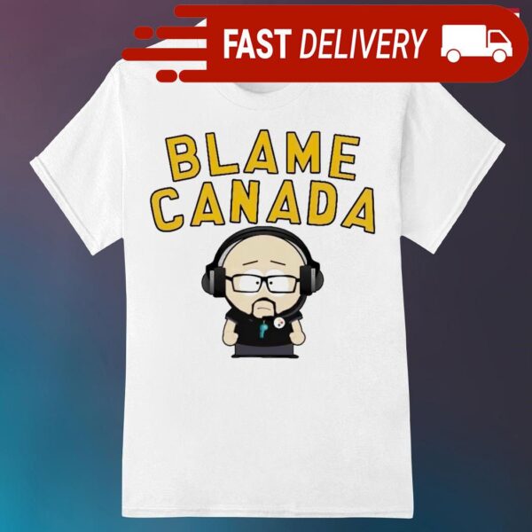 Pittsburgh Steelers South Park Blame Canada shirt - available at - rugbyfanstore.com