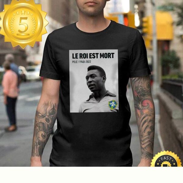 Rip Pele 1940 2022 Gift For Fans Pele T-shirt - available at - rugbyfanstore.com