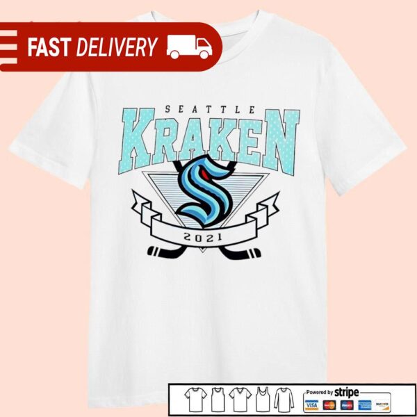 Seattle Kraken 2021-2024 team logo shirt - available at - rugbyfanstore.com