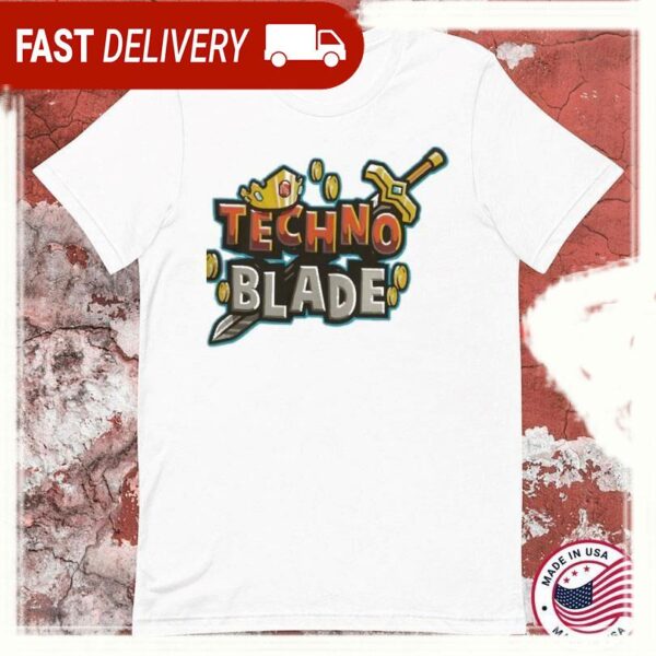 Technoblade Techno Wordmark T-Shirts - available at - rugbyfanstore.com