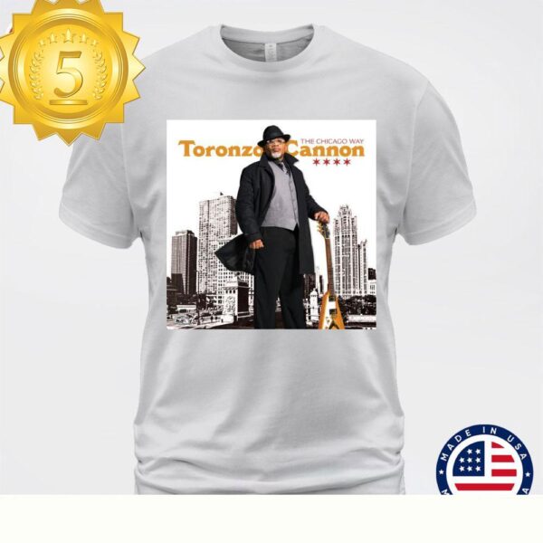 Toronzo Cannon “The Chicago Way Tour 2024” Commemorative T-Shirt - available at - rugbyfanstore.com