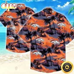 Broncos Beachwear For Men Nfl Sport Hawaiian Shirt