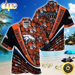 Broncos Beachwear Summer For Men Nfl Sport Hawaiian Shirt