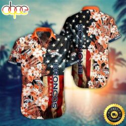 Broncos Summer Beachwear For Men Nfl Sport Hawaiian Shirt
