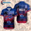 Buffalo Bills Coconut Theme Blue Funky Hawaiian Shirts 1