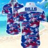 Buffalo Bills Coconut Tree Hawaiian Shirt Summer Button Up Buffalo Bills Coconut Tree Hawaiian Summer Button Up 1