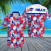 Buffalo Bills Hibiscus Hawaiian Shirt Buffalo Bills Hibiscus Hawaiian 1