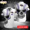 Custom Name Baltimore Ravens NFL Skull Aloha Hawaiian Shirt Custom Name Baltimore Ravens NFL Skull Aloha Hawaiian 1