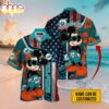 Custom Name NFL Miami Dolphins Mickey Mouse Tropical Hawaiian Shirt Custom Name NFL Miami Dolphins Mickey Mouse Tropical Hawaiian 1
