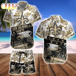 New Orleans Saints NFL Summer Hawaiian Shirt( Only Shirt )