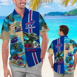Personalized Buffalo Bills & Baby Yoda Hawaiian Shirt Hot Trendy Summer 2025