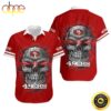 Red Aloha Sugar Skull NFL San Francisco 49ers Hawaiian Shirt Red Aloha Sugar Skull NFL San Francisco 49ers Hawaiian 1