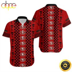 San Francisco 49ers Hawaiian Shirt Coconut Trees Gift For NFL Fans