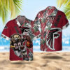 Atlanta Falcons Fierce Mascot Hawaiian Shirt Atlanta Falcons Fierce Mascot Hawaiian 1