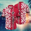 Atlanta Falcons Hibiscus Stripes Hawaiian 1