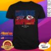 Awesome Buffalo Bills Vs Kansas City Chiefs 2024 AFC Championship Game Matchup T-Shirt Awesome Buffalo Bills Vs Kansas City Chiefs 2024 AFC Championship Game Matchup 1