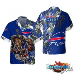 Buffalo Bills Mascot Summer Hawaiian Shirt