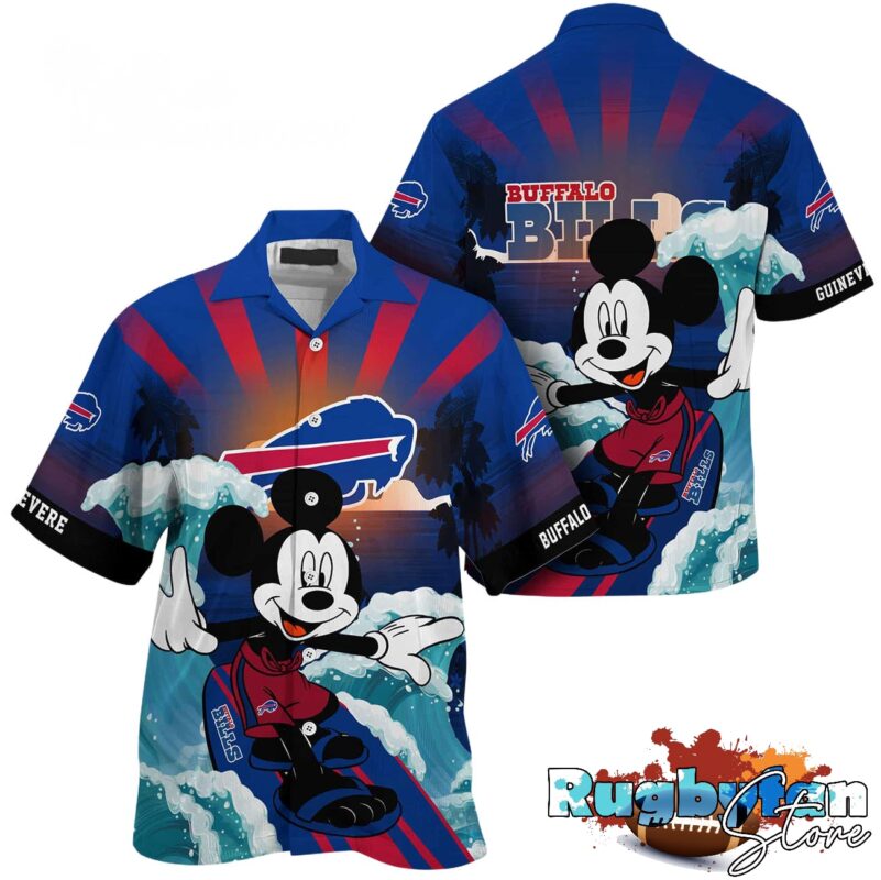 Buffalo Bills Special Mickey Mouse Movies Design Summer Hawaiian Shirt Buffalo Bills Special Mickey Mouse Movies Design Summer Hawaiian Shirt