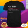 Funny Go Bills Definition Buffalo Football Fan T-Shirt Funny Go Bills Definition Buffalo Football Fan 1