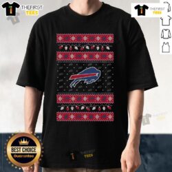 Nice Buffalo Bills Holiday Christmas T-Shirt