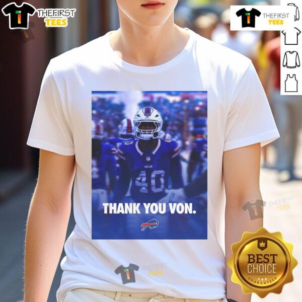 Official Buffalo Bills Thank You Von Miller 1