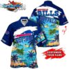 Personalized Buffalo Bills Summer Button Up Hawaii Shirt