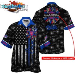 Buffalo Bills Sunflower For Mother Day Father Day Hawaiian Shirt