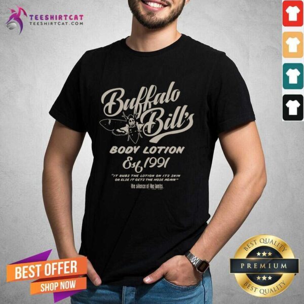 Pretty Buffalo BillS Body Lotion Silence Of The Lambs Est 1991 It Rubs The Lotion On Its Skin Or Else 1