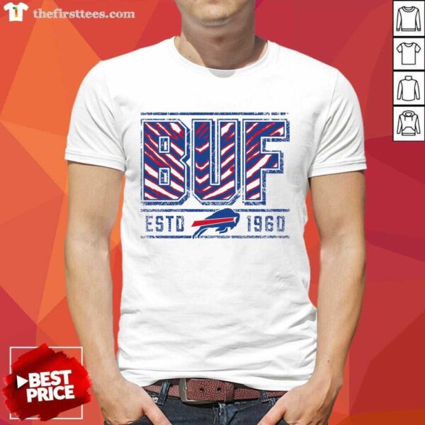 Zubaz Buffalo Bills Wordmark Crewneck 1
