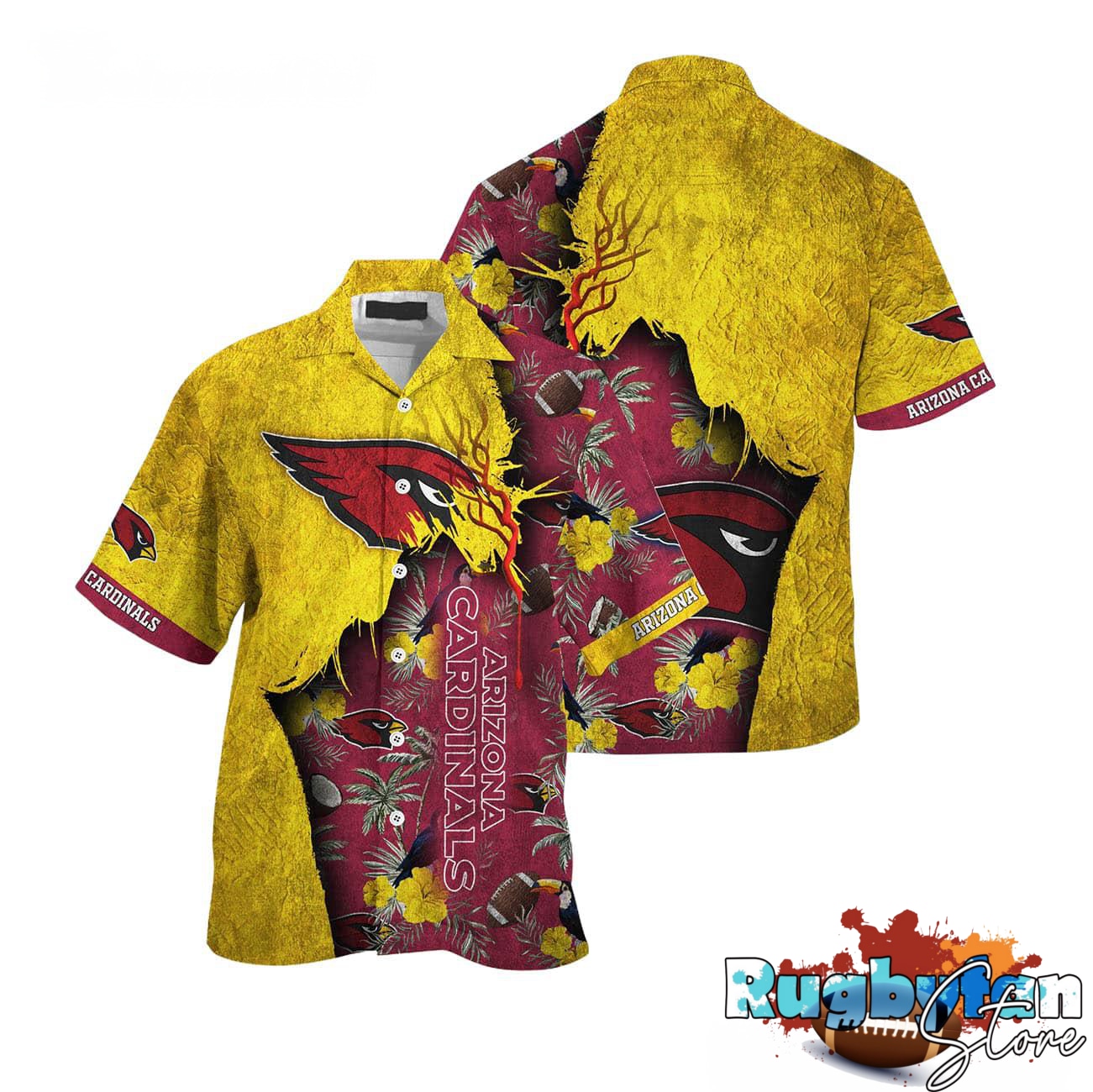 Arizona Cardinals Football Team Summer God Hawaii Shirt