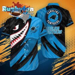 Carolina Panthers Nfl Hawaiian Shirt Graphic 3D Printed New Trends Summer For Fan Nfl
