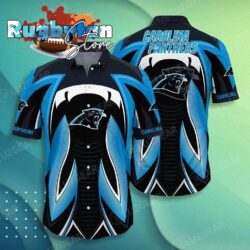 Carolina Panthers Nfl Hawaiian Shirt Summer Short Sleeve Button Down Shirt Gift For Best Fans