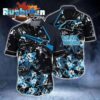 carolina panthers nfl hawaiian shirt tropical pattern new hot trend summer for sports fans nfl jbd30