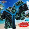 carolina panthers nfl personalized hawaiian shirt floral graphic tropical pattern trends summer gift for nfl football fans 41ha7