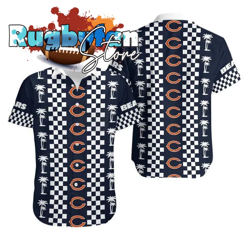 Chicago Bears Coconut Trees Hawaii Shirt Summer Collection