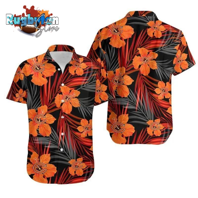 Chicago Bears Flower Hawaii Shirt Summer Collection