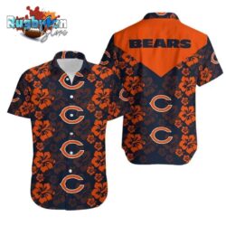 Chicago Bears Flowers Hawaii Shirt Summer Collection