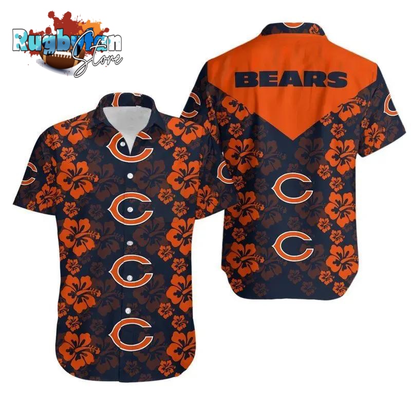 Chicago Bears Flowers Hawaii Shirt Summer Collection
