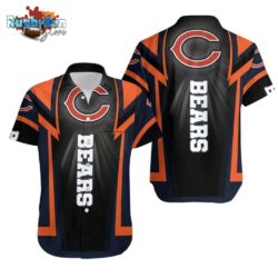 Chicago Bears For Fan Hawaiian Shirt Print Short Sleeve Hawaiian Aloha Shirt