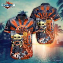 Chicago Bears Nfl Baby Yoda Hawaiian Sas Style Summer Trending For Men Women