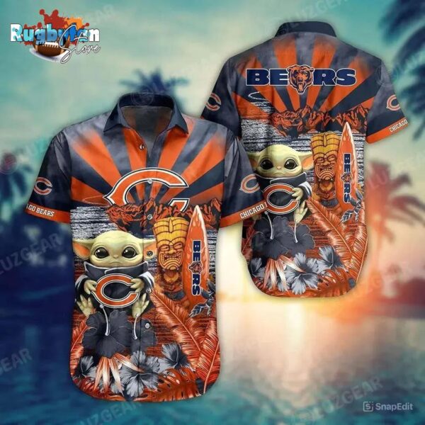 chicago bears nfl baby yoda hawaiian sas style summer trending for men women nfl hawaiian shirt 9dcuh