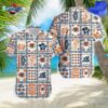 Chicago Bears NFL Beach Floral Tropical Team Hawaiian Shirt, NFL Hawaiian Shirt