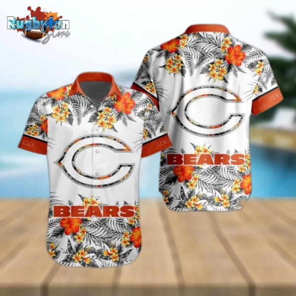 chicago bears nfl floral tropical team hawaiian shirt nfl hawaiian shirt b4yit