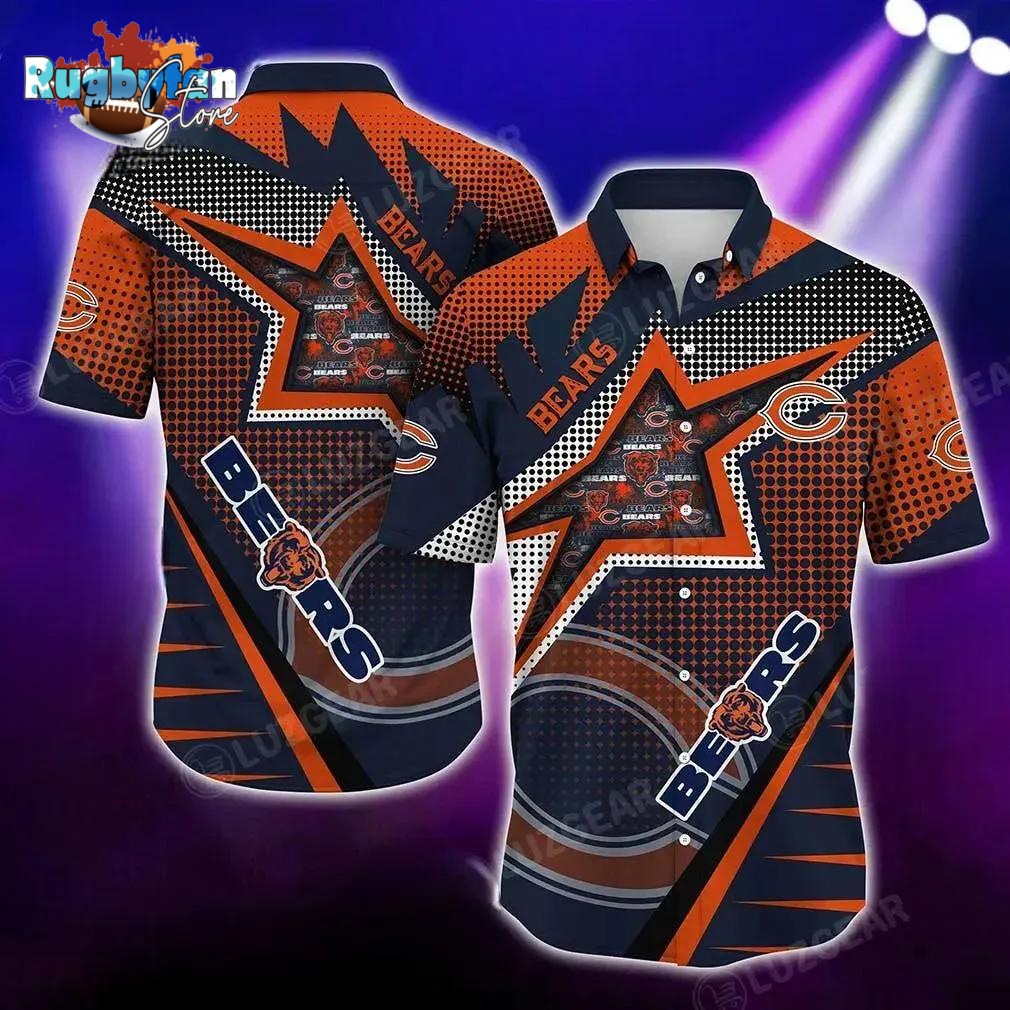 Chicago Bears Nfl Football Beach Shirt For This Summer Graphic Print Hawaiian Shirt Big Fans Chicago Bears Nfl Football Beach Shirt For This Summer Graphic Print Hawaiian Shirt Big Fans